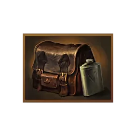 Arizona Heist slot saddle bag and flask symbol